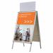 Nobo Premium Plus A1 A-Board Sign Holder Header Panel 1902377 NB24914
