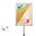 Nobo Premium Plus A3 Poster Frame Sign Holder Display Stand with Snap Frame 1902384 NB24923