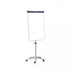 Nobo Barracuda Mobile Flipchart and Drywipe Easel Dark Blue 1902386 NB25017