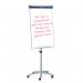 Nobo Barracuda Mobile Flipchart and Drywipe Easel Dark Blue 1902386 NB25017