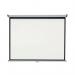 The Nobo projector screen is a sleek and modern addition to any room. It is wall mounted and measures 2400x1813mm, offering ample space for high quality projections. With its clean design and large size, it is perfect for presentations or movie nights with friends and family.