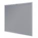 Nobo EuroPlus Grey Noticeboard with FixingsFrame 1200x900mm 30230158 NB30158