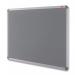 Nobo EuroPlus Grey Noticeboard with FixingsFrame 1200x900mm 30230158 NB30158