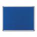Nobo EuroPlus Blue Noticeboard with Fixings/Frame 900x600mm 30230174