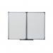 Nobo Steel Folding Confidential Whiteboard 1200x900mm 31630514 NB30514