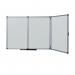 Nobo Steel Folding Whiteboard White 1200x25x900mm NB30514