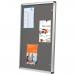 Nobo Internal Display Case A1 Grey Felt 31333500 NB33500