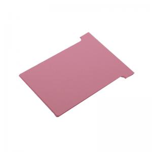 Nobo T-Card Size 2 48 x 85mm Pink 100 Pack 32938905 NB38905