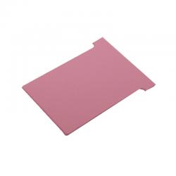 Nobo T-Card Size 2 48x85mm Pink Pack of 100 2002008 NB38905