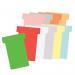 Nobo T-Card Size 2 48 x 85mm Red (Pack of 100) 2002003 NB38906