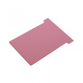 Nobo T-Card Size 3 80 x 120mm Pink (100 Pack) 2003008 NB38916