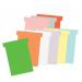 Nobo T-Card Size 3 80 x 120mm Red (Pack of 100) 2003003 NB38917