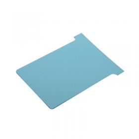 Nobo T-Card Size 3 80x120mm Light Blue Pack of 100 2003006 NB38919