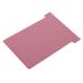 Nobo T-Card Size 4 112 x 180mm Pink (Pack of 100) 2004008