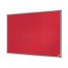 Nobo Essence Felt Notice Board 900 x 600mm Red 1904066 NB44309