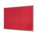 Nobo Essence Felt Notice Board 900 x 600mm Red 1904066 NB44309