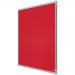 Nobo Essence Felt Notice Board 900 x 600mm Red 1904066 NB44309