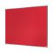 Nobo Essence Felt Notice Board 1200 x 900mm Red 1904067 NB44310