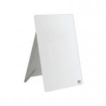Nobo Desktop Dry Erase Glass Surface Whiteboard Easel 216x297 1905173 NB50193