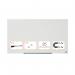 Nobo Impression Pro Glass Magnetic Whiteboard 1000 x 560mm 1905176 NB50196