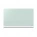 Nobo Impression Pro Glass Magnetic Whiteboard Concealed Pen Tray 1000x560mm White 1905191 NB50211