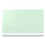 Nobo Impression Pro Glass Magnetic Whiteboard Concealed Pen Tray 1260x710mm White 1905192 NB50212