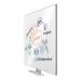 Nobo Basic Melamine Non-Magnetic Whiteboard 1200x900mm 1905203 NB50481