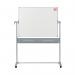 Nobo Basic Melamine Mobile Whiteboard 1200 x 900mm 1905239 NB50517