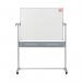 Nobo Basic Melamine Mobile Whiteboard 1200 x 900mm 1905239 NB50517