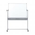 Nobo Basic Melamine Mobile Whiteboard 1500 x 1200mm 1905240 NB50518