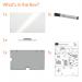 Nobo Widescreen Enamel Whiteboard 40 Inch 1905302 NB52287