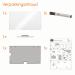 Nobo Widescreen Enamel Whiteboard 40 Inch 1905302 NB52287