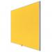 Nobo Widescreen 40inch Yellow Felt Noticeboard 890x500mm 1905319 NB52304