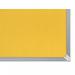 Nobo Widescreen 40inch Yellow Felt Noticeboard 890x500mm 1905319 NB52304