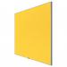Nobo Widescreen 55inch Yellow Felt Noticeboard 1220x690mm 1905320 NB52305