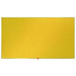 Nobo Widescreen 55inch Yellow Felt Noticeboard 1220x690mm 1905320 NB52305