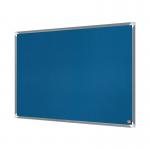 Nobo Premium Plus Felt Notice Board 1200 x 900mm Blue 1915189 NB60861