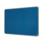 Nobo Premium Plus Felt Notice Board 1200 x 900mm Blue 1915189 NB60861