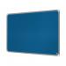 Nobo Premium Plus Felt Notice Board 1800 x 1200mm Blue 1915192 NB60864