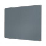 Nobo Premium Plus Felt Notice Board 600 x 450mm Grey 1915194 NB60866