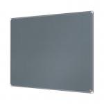 Nobo Premium Plus Felt Notice Board 900 x 600mm Grey 1915195 NB60867