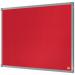 Nobo Essence Felt Notice Board 600 x 450mm Red 1915202 NB60874