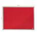 Nobo Essence Felt Notice Board 600 x 450mm Red 1915202 NB60874