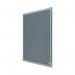 Nobo Essence Felt Notice Board 600 x 450mm Grey 1915204 NB60876