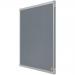 Nobo Essence Felt Notice Board 600 x 450mm Grey 1915204 NB60876