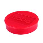 Nobo Whiteboard Magnets 38mm Red (Pack of 10) 915314 NB61136