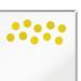 Nobo Whiteboard Magnets 38mm Yellow (Pack of 10) 1915316 NB61138