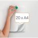 Nobo Whiteboard Magnets 38mm Green (Pack of 10) 1915317 NB61139