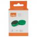 Nobo Whiteboard Magnets 38mm Green (Pack of 10) 1915317 NB61139