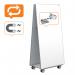 Nobo Move and Meet WhiteboardNoticeboard Collaboration System With Base Grey 1915560 NB62050